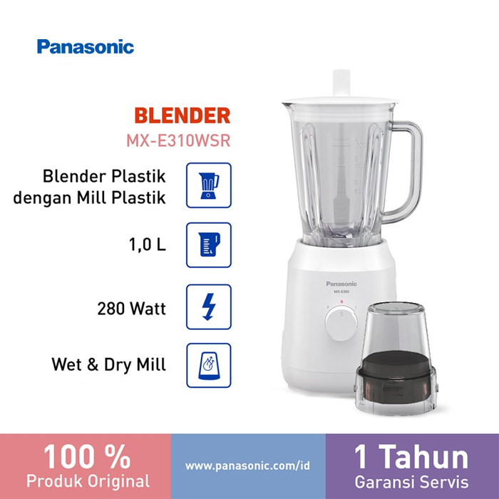 Panasonic Blender - MXE310WSR